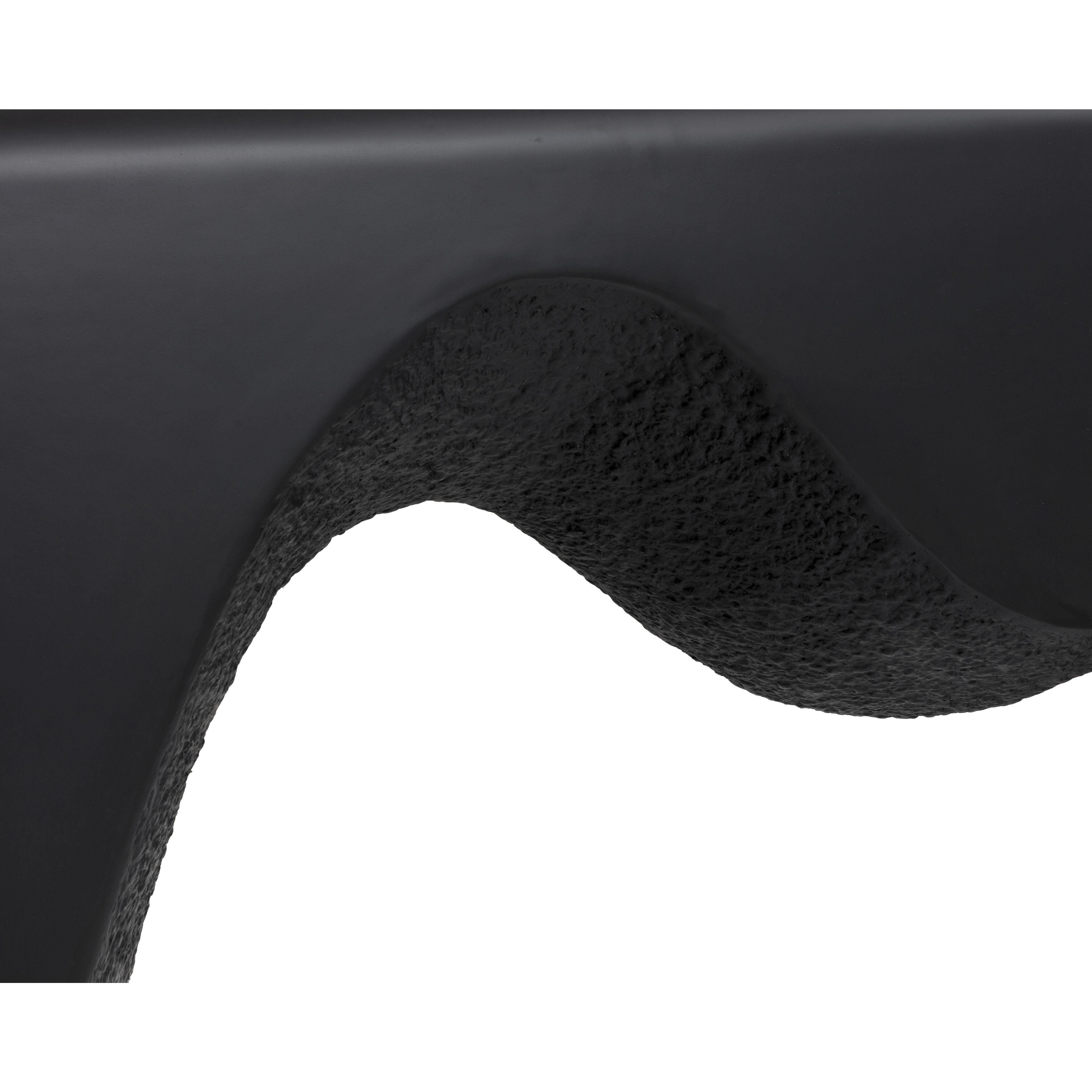 Montanus 62 X 32.5 inch Black Outdoor Console Table